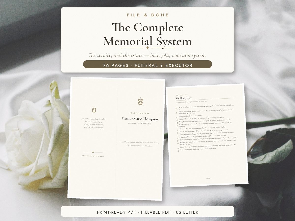 The Complete Memorial System — cover