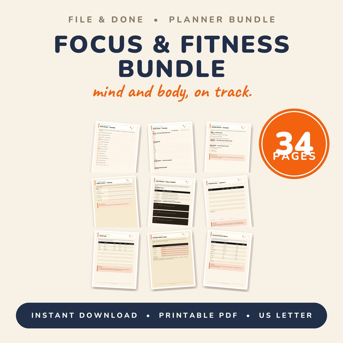 Focus & Fitness Bundle — cover