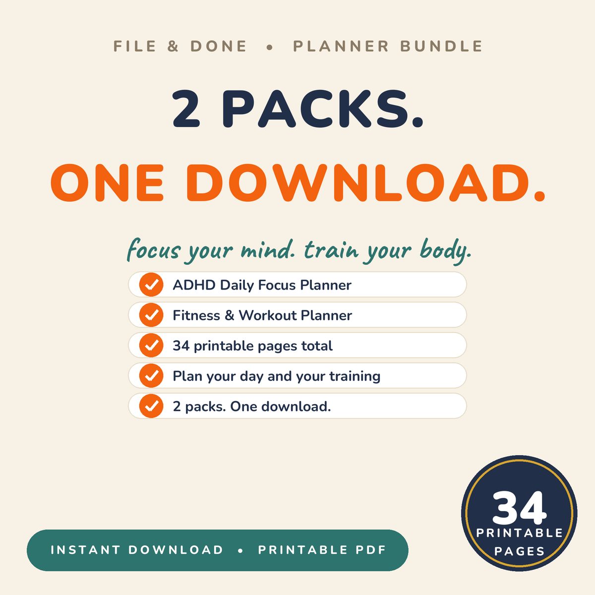 Focus & Fitness Bundle — image 3
