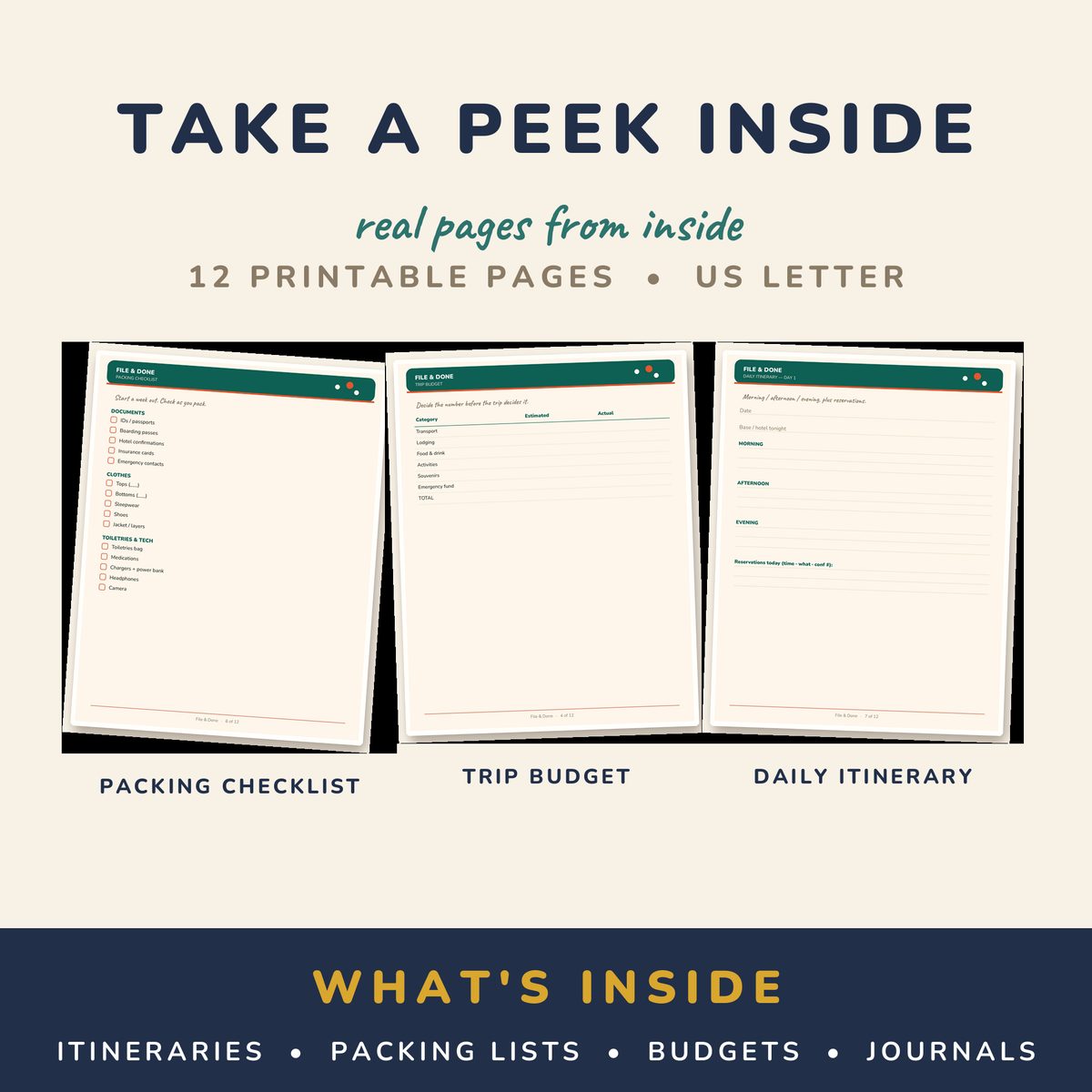 Travel Planner Pack — image 2